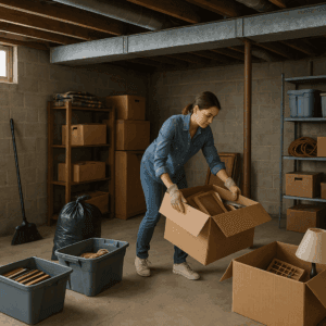 Read more about the article Basement Cleanout Tips and Tricks