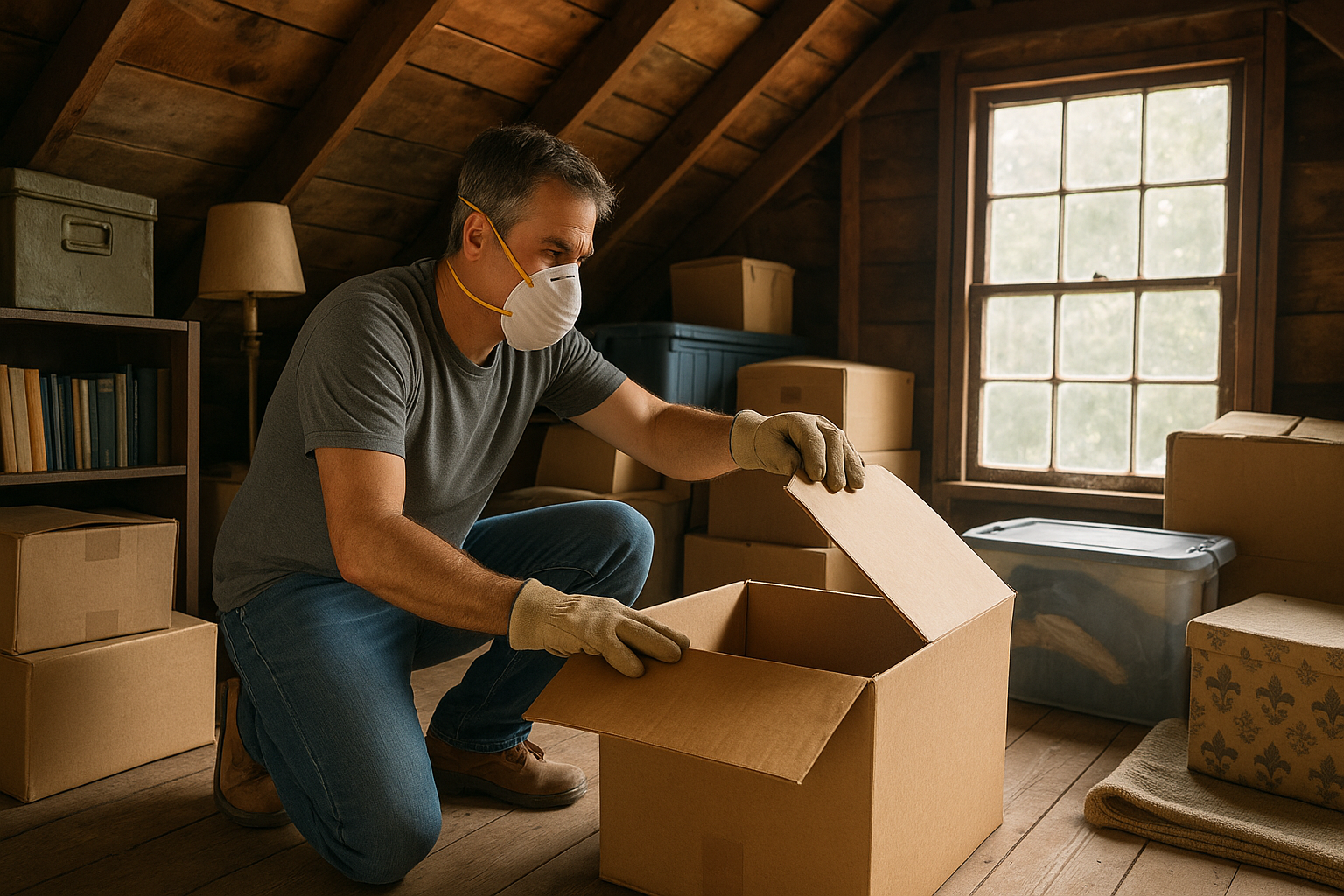 You are currently viewing How to Tackle an Attic Cleanout Efficiently