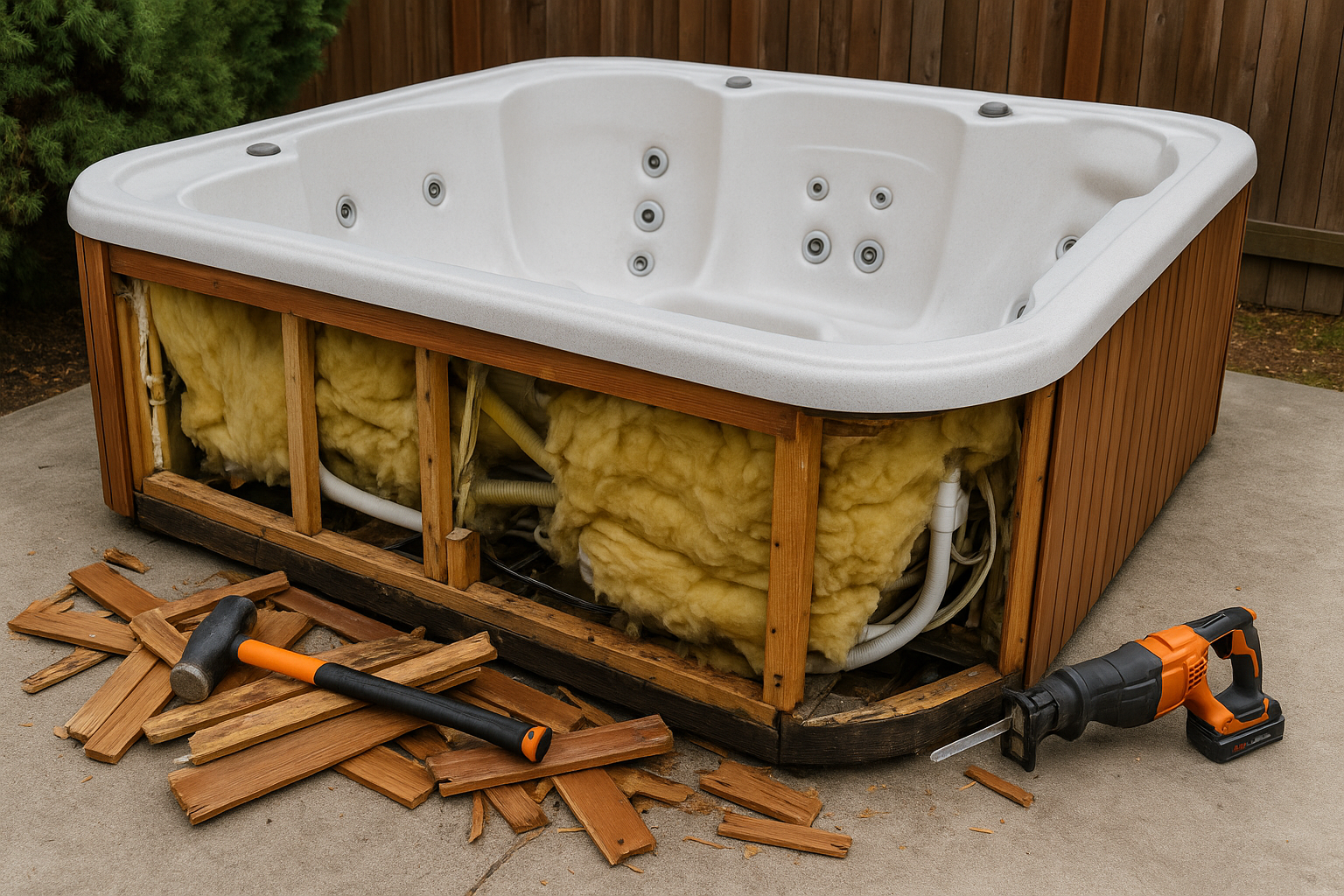 You are currently viewing DIY Hot Tub Removal Steps